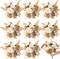 8-Piece Artificial Peonies & Hydrangea Bouquet – Wedding, Home, Party, Mother's Day